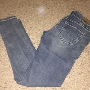 Light straight leg jeans